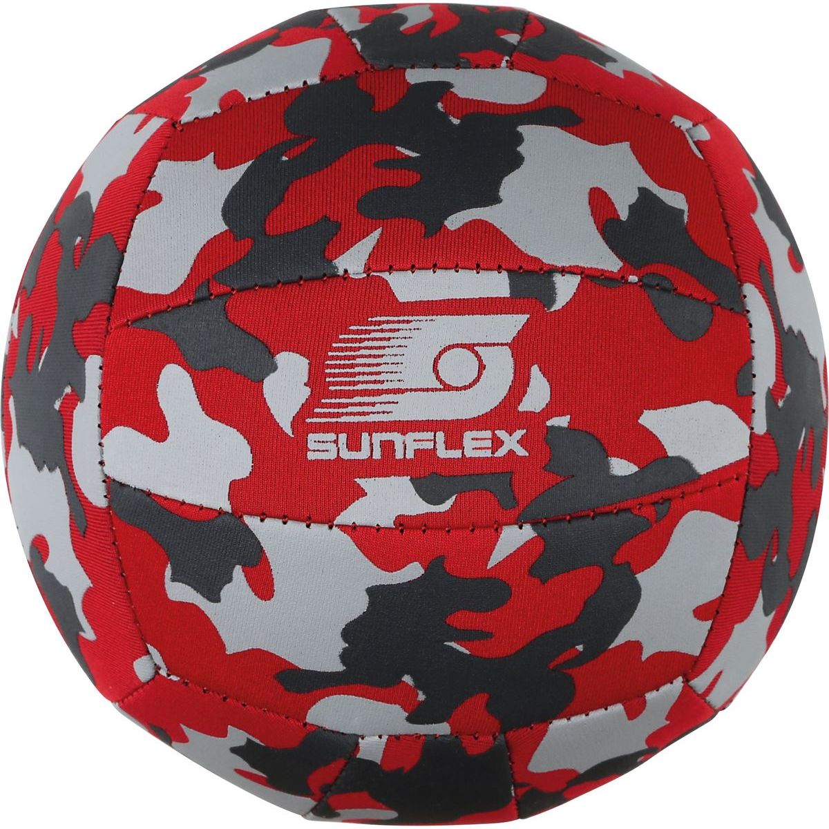 SUNFLEX BEACH AND FUNBALL SIZE 3 CAMO RED SUNFLEX BEACH AND FUNBALL SIZE 3 CAMO RED