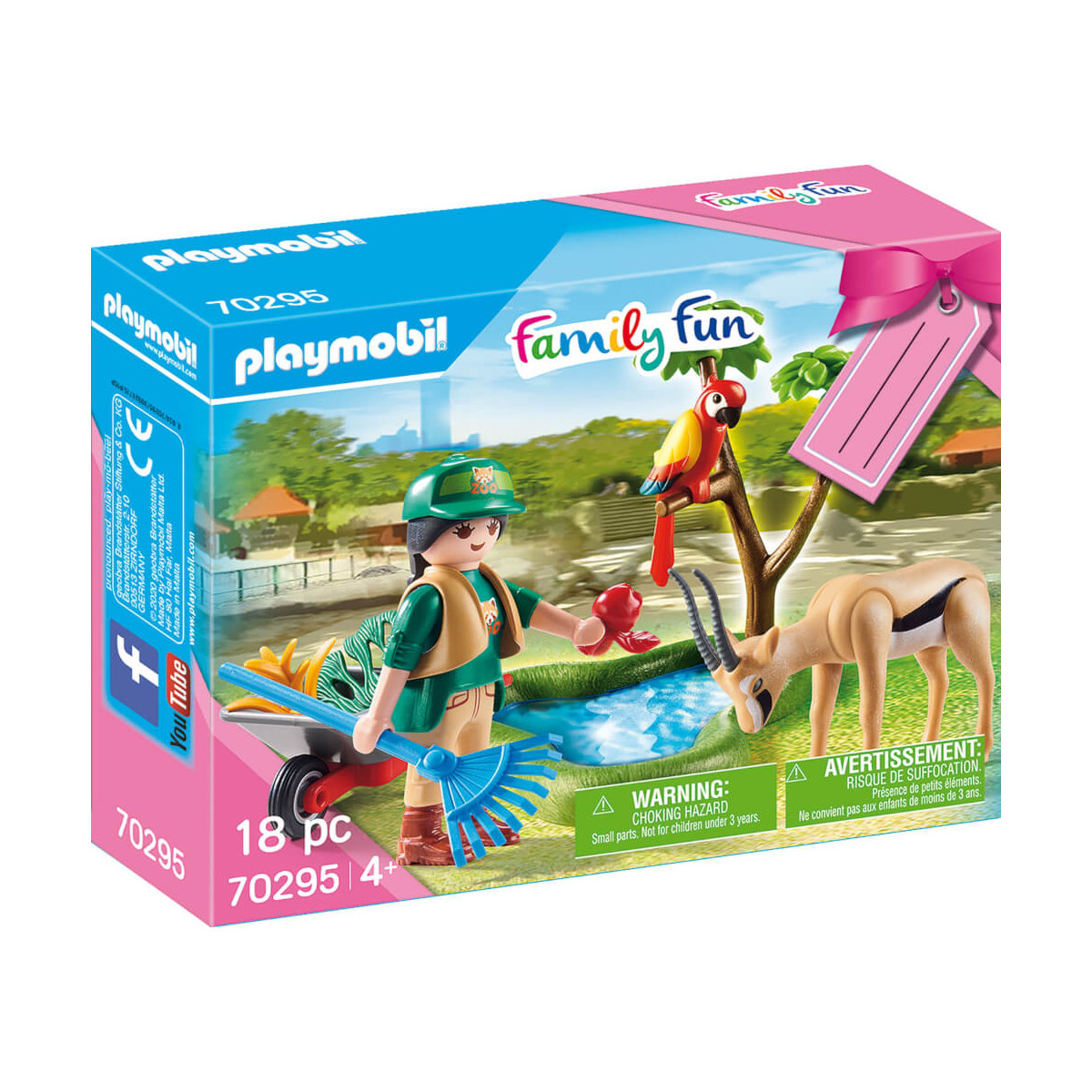 PLAYMOBIL 70295 Geschenkset ''Zoo''