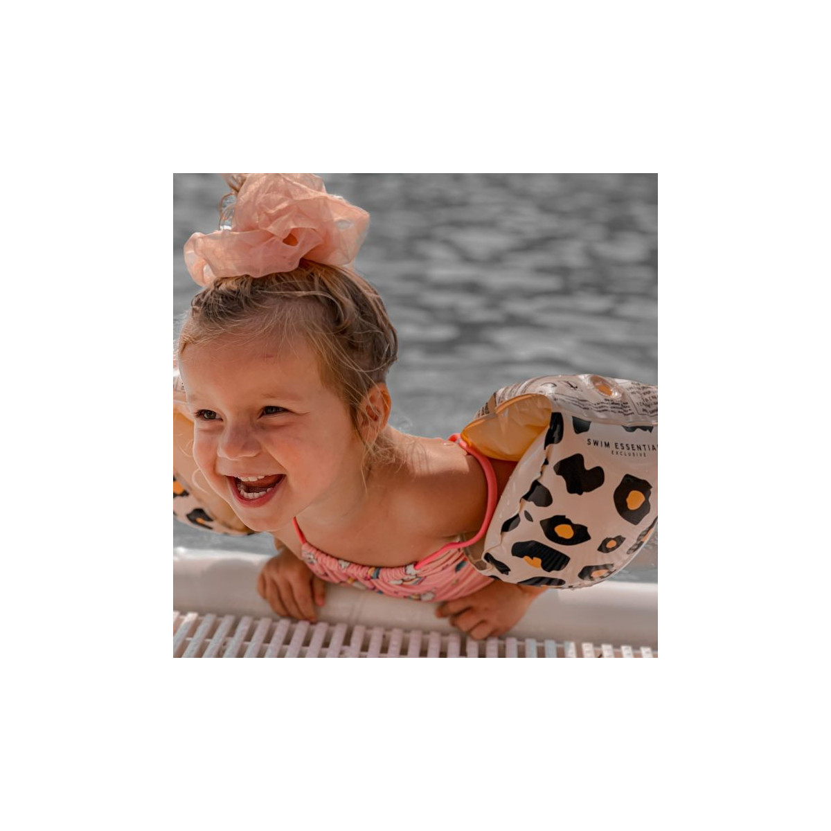 Schwimmflügel Beige Leopard 0-2 Jahre