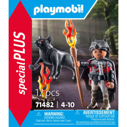 PLAYMOBIL 71482 Krieger mit Wolf