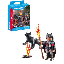 PLAYMOBIL 71482 Krieger mit Wolf