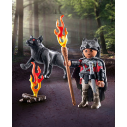 PLAYMOBIL 71482 Krieger mit Wolf