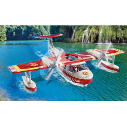 PLAYMOBIL 71463 Feuerwehrflugzeug mit Löschfunktion