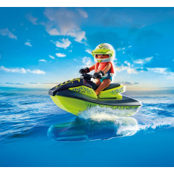 PLAYMOBIL 71464 Feuerwehrboot mit Aqua Scooter