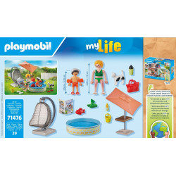 PLAYMOBIL 71476 Planschspaß zu Hause