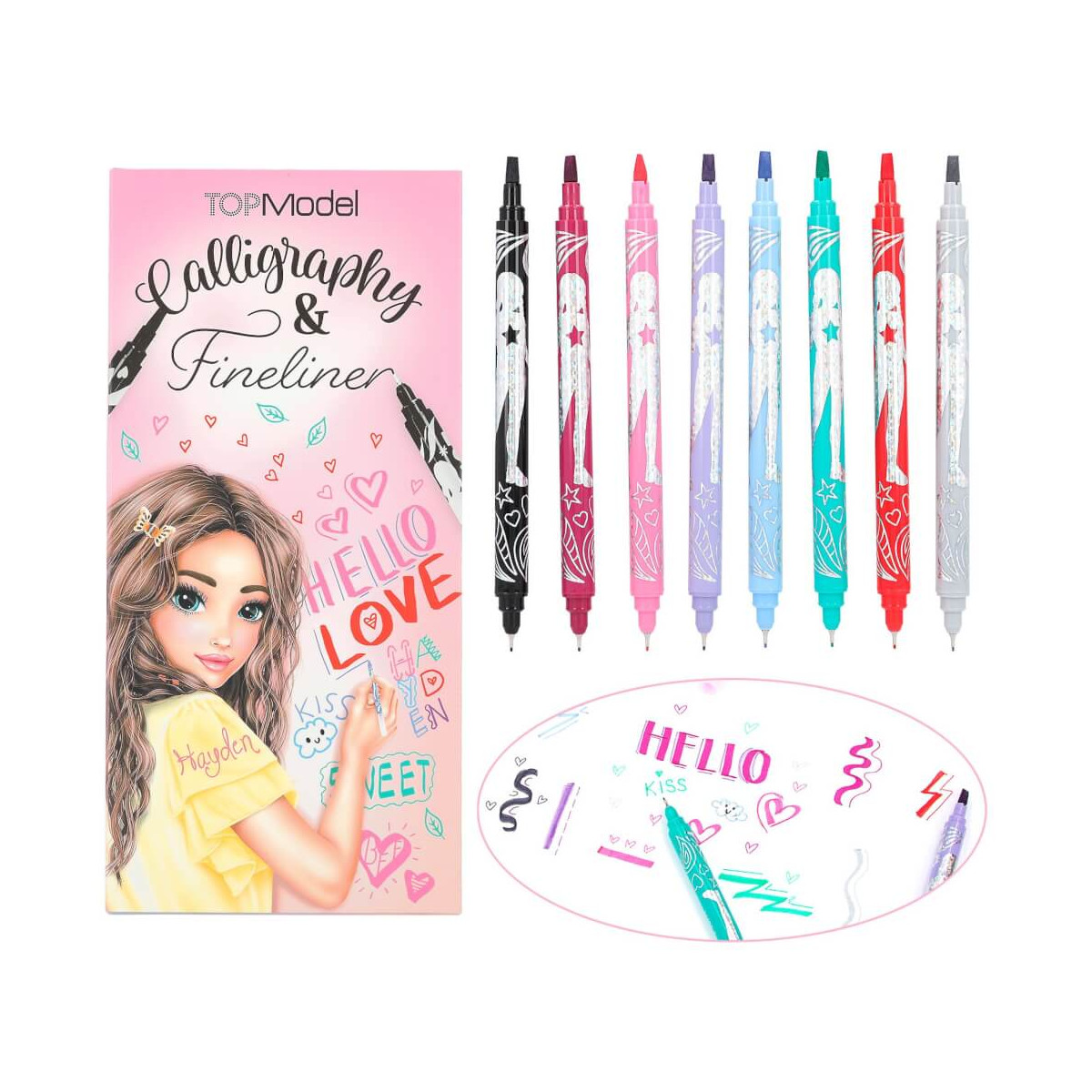 TOPModel Kalligraphy und Fineliner Set