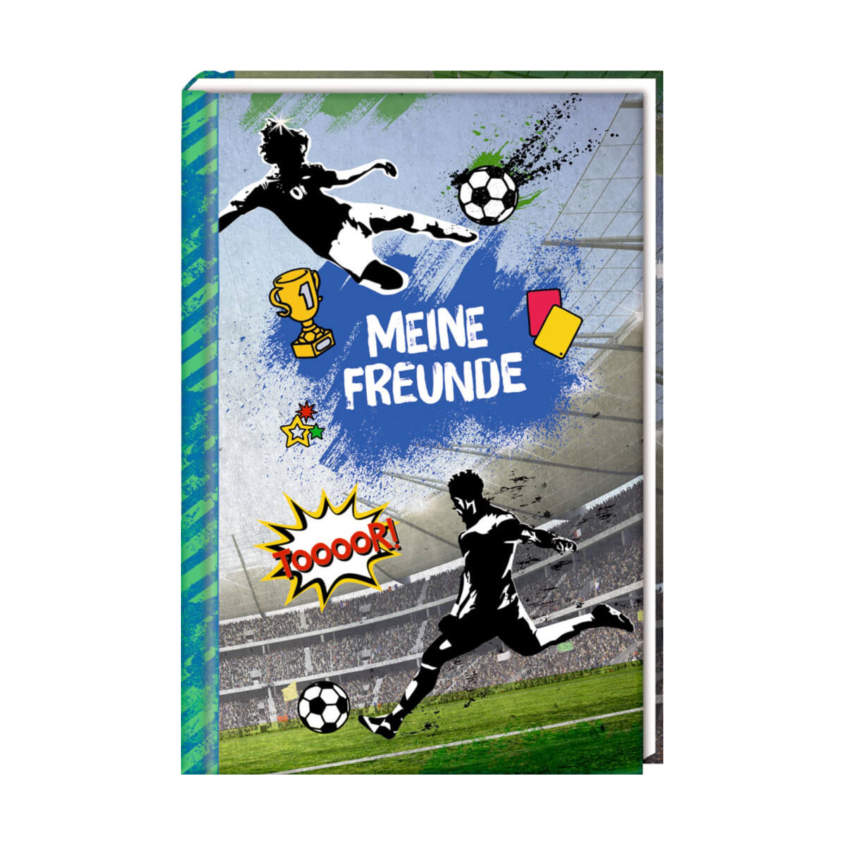 Taschenbuch Freundebuch  Meine Freunde   Fußball  sortiert