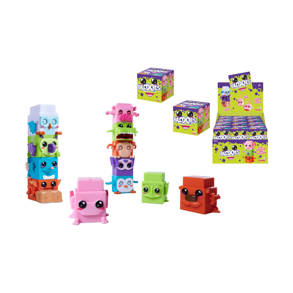 Bloxies Spielfiguren Serie 1