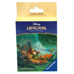 Ravenburger 11098300 Disney Lorcana: Die Tintenlande   Kartenhüllen Robin Hood Lorcana Accessories