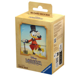 Ravenburger 11098301 Disney Lorcana: Die Tintenlande   Deck Box Dagobert Duck Lorcana Accessories