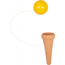Holz Fangspiel Eistüte   Spiegelburg Sommerkinder, sortiert (1 Stück)