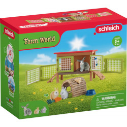 schleich® Farm World 42420 Kaninchenstall