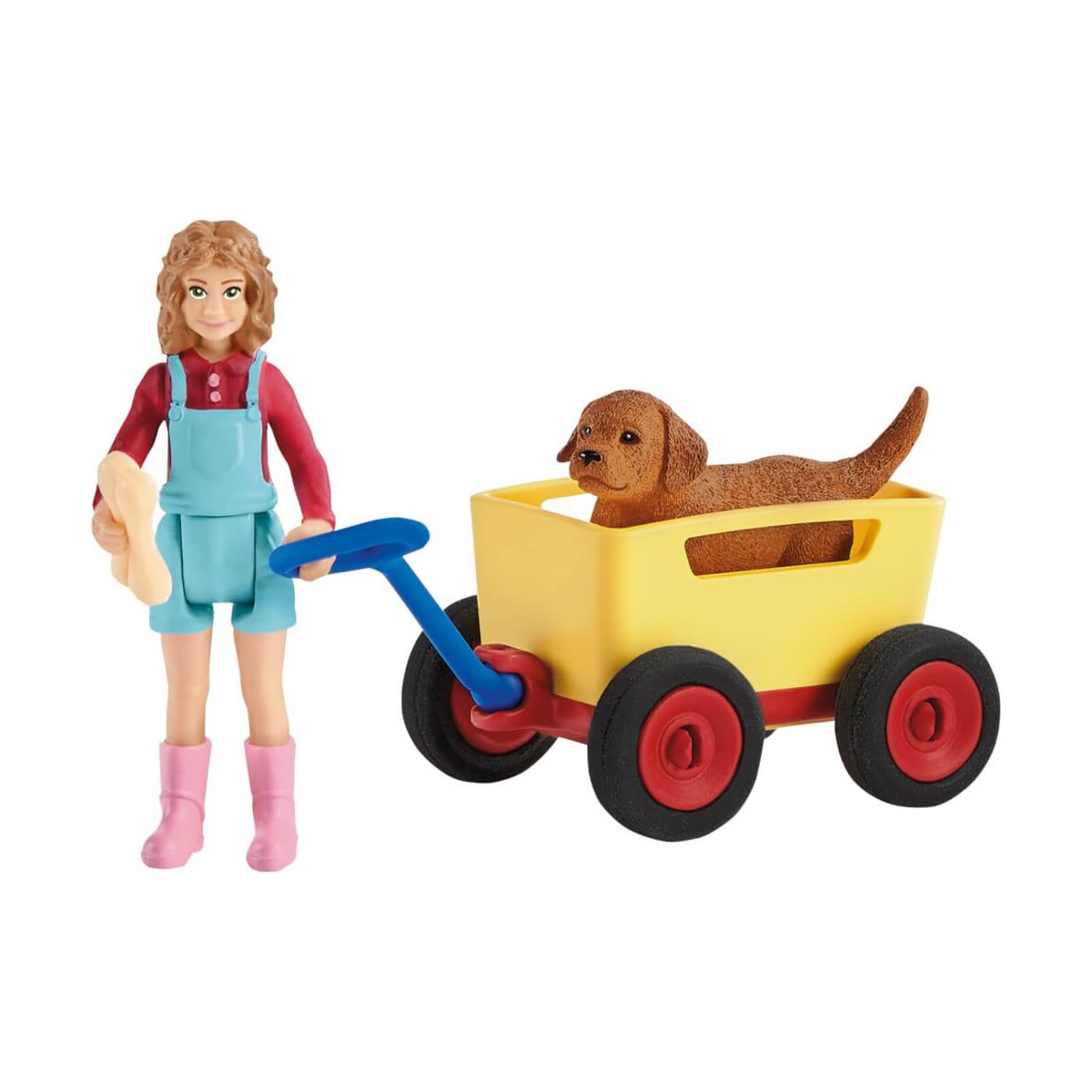 schleich® Farm World 42543 Bollerwagen Ausflug