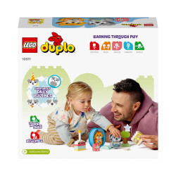 LEGO® DUPLO 10977 Mein erstes Hündchen & Kätzchen – mit Ton