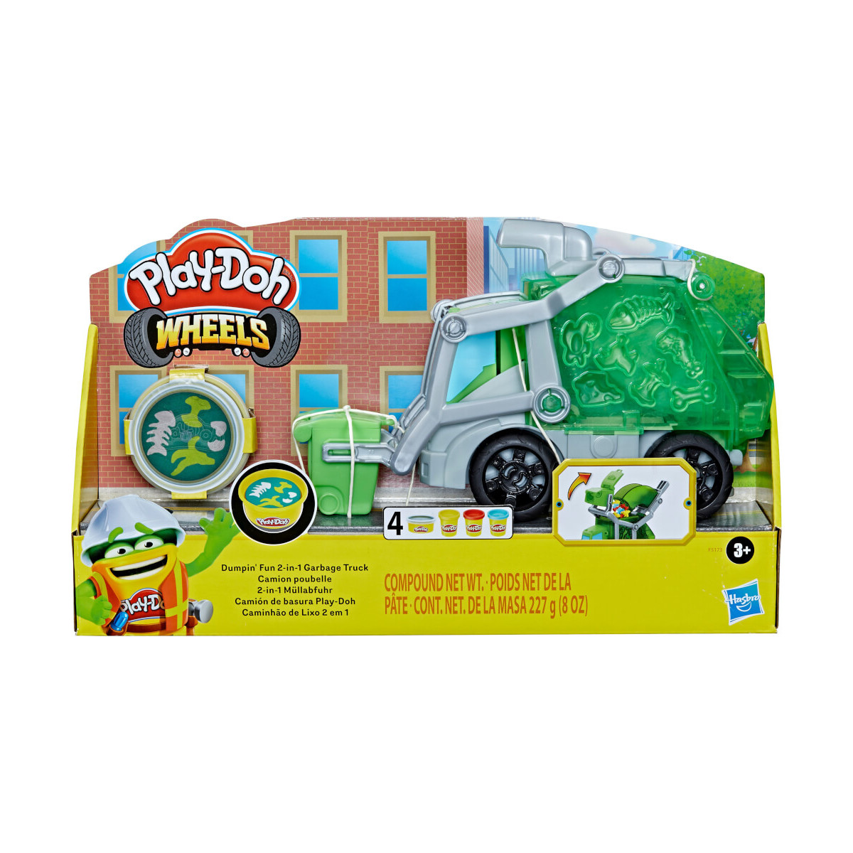 Play Doh Wheels 2 in 1 Müllabfuhr