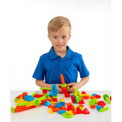 thumb-alternative:Creathek Steckbausteine, 100 Teile