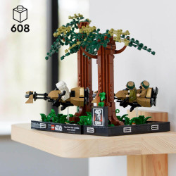 LEGO® Star Wars 75353 Verfolgungsjagd auf Endor – Diorama
