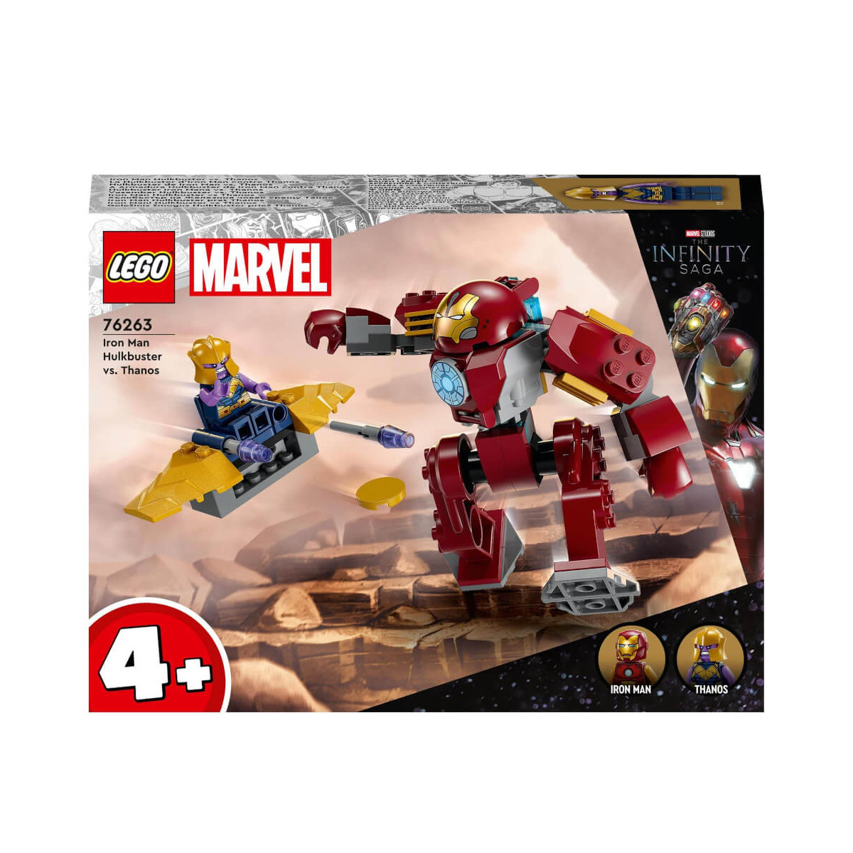 LEGO® Marvel Super Heroes™ 76263 Iron Man Hulkbuster vs. Thanos