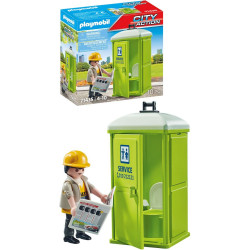 PLAYMOBIL 71435 Mobile Toilette