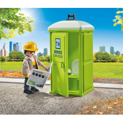 PLAYMOBIL 71435 Mobile Toilette