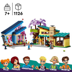 LEGO® Friends 42620 Ollys und Paisleys Familien Haus