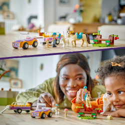 thumb-alternative:LEGO® Friends 42634 Pferde  und Pony Anhänger