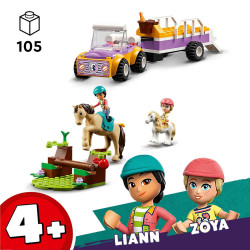 thumb-alternative:LEGO® Friends 42634 Pferde  und Pony Anhänger