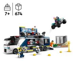 LEGO® City 60418 Polizeitruck mit Labor