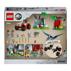 LEGO® Jurassic Wor 76963 Rettungszentrum für Baby Dinos