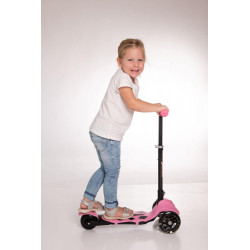 New Sports 3 Wheel Scooter Rosa, 120 mm, ABEC 7