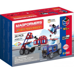 Magformers Amazing Police&Rescue Set 26T