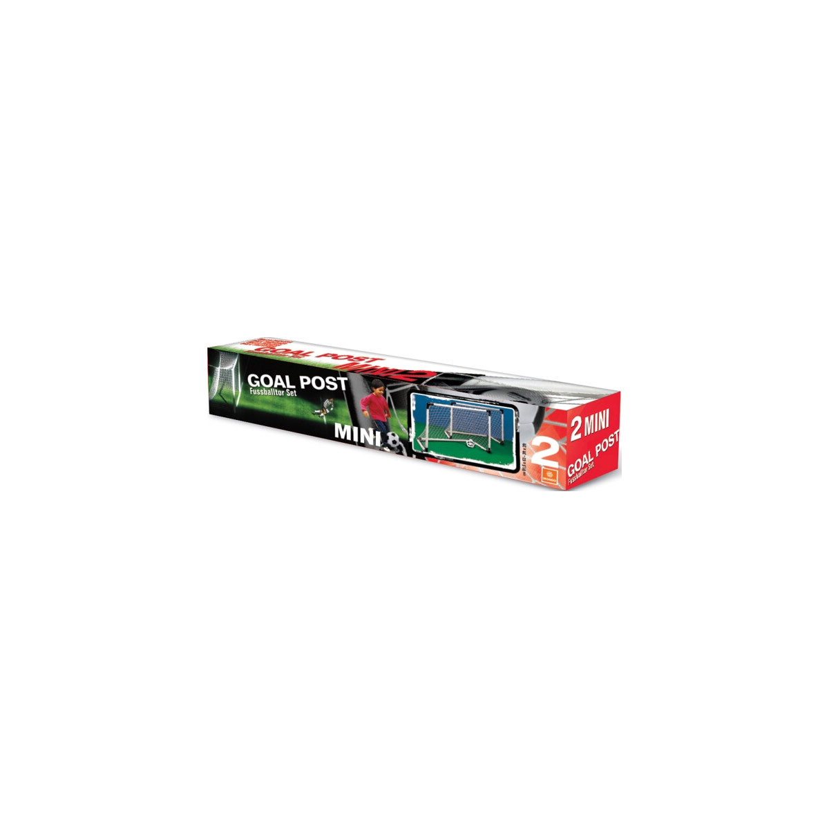 Goal Set 2 Mini Tore mit Ball