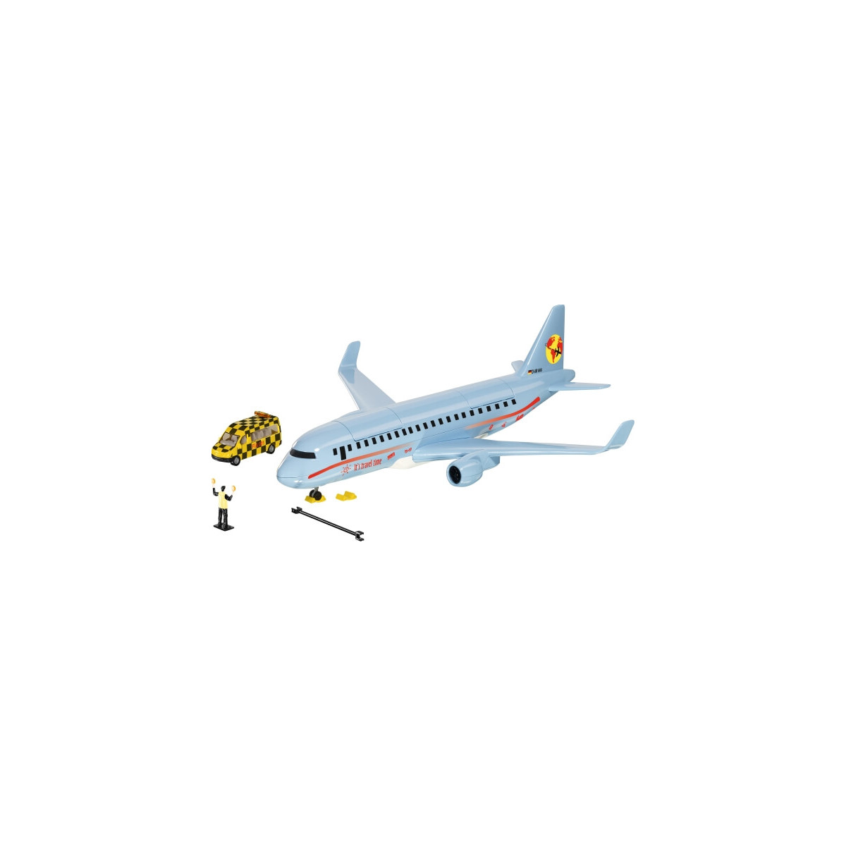 SIKU 5402 Verkehrsflugzeug mit Zubehör