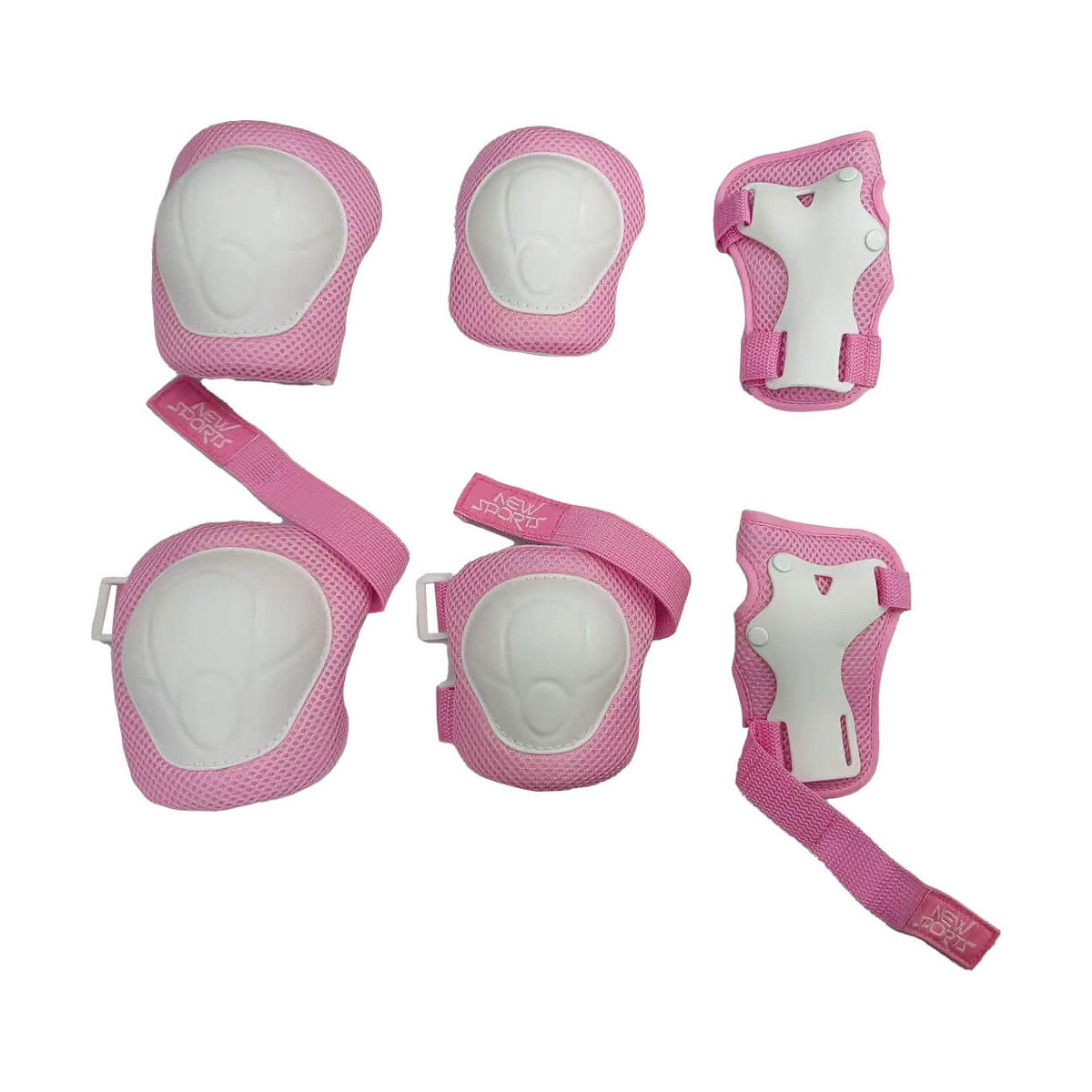 New Sports Schützer Set pink, Größe M von 25 50 kg