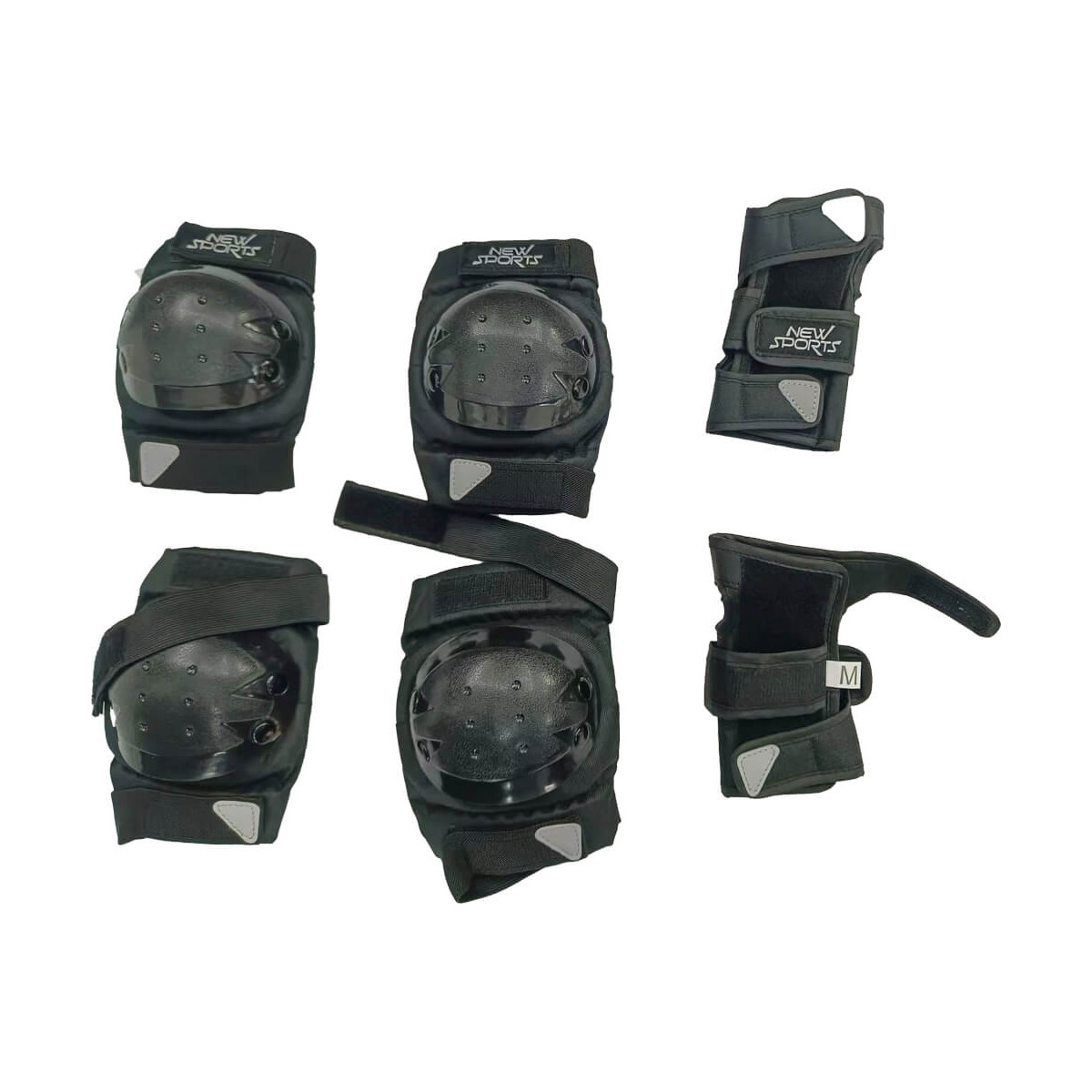New Sports Schützer Set schwarz, Größe S bis 25 kg