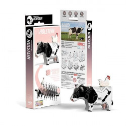 3D Bastelset Holstein Kuh