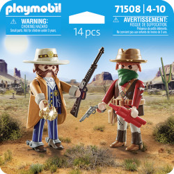 PLAYMOBIL 71508 DuoPack Bandit und Sheriff