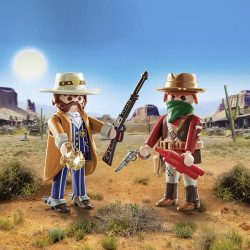 PLAYMOBIL 71508 DuoPack Bandit und Sheriff