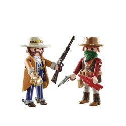 PLAYMOBIL 71508 DuoPack Bandit und Sheriff