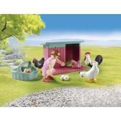 thumb-alternative:PLAYMOBIL 71510 Kleine Hühnerfarm im Tiny House Garten