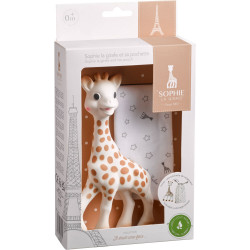 Sophie la girafe®   Stoffbeutelchen (Geschenkkarton weiß)