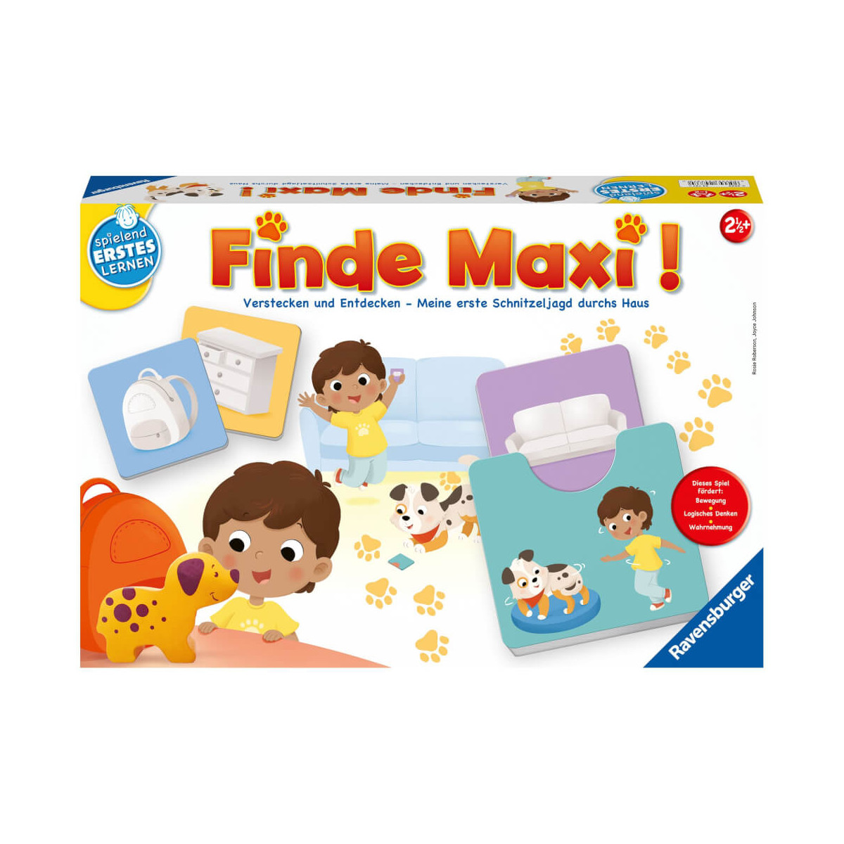 Ravensburger 24737 Finde Maxi! Spielen und Lernen