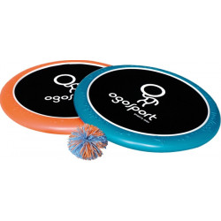 Schildkröt Funsports   OGOSPORT Set, 2 Ogo Softdiscs (orange  blau)  1 OGO Ball