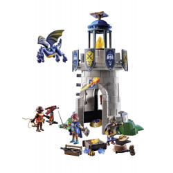 PLAYMOBIL 71483 Ritterturm mit Schmied und Drache