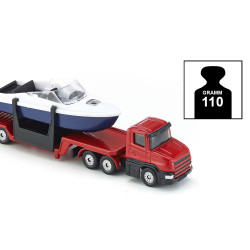SIKU 1613 Super Tieflader   Boot, sortiert