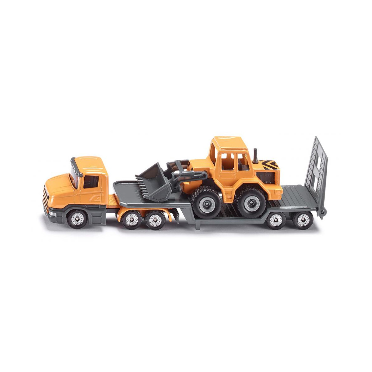 SIKU 1616 Super Tieflader mit Frontlader, sortiert