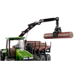 SIKU Farmer - Traktor mit Forstanhänger