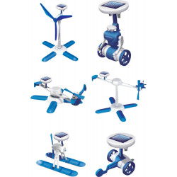 Creathek Solar 6 in 1 Roboter Bau Set