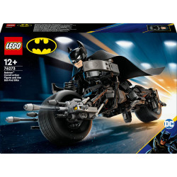 LEGO® DC Comics Super Heroes 76273 Batman™ Baufigur mit dem Batpod