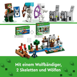 LEGO® Minecraft™ 21261 Die Wolfsfestung